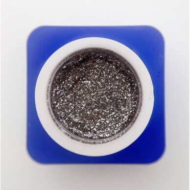 TOUCH dekoratyvinis nagų dailės gelis GLITTER GEL 03, 5 ml