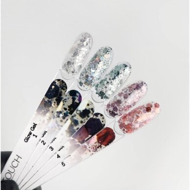 TOUCH dekoratyvinis nagų dailės gelis GLOW GEL 3, 5 ml 1 TOUCH dekoratyvinis nagų dailės gelis GLOW GEL 3, 5 ml 1