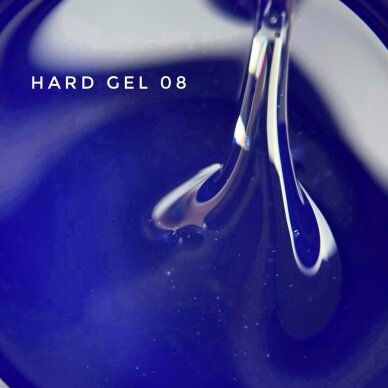 TOUCH NAILS hibridinė nagų bazė ilgalaikiam manikiūrui HARD GEL Nr. 08, 15 ml TOUCH NAILS hibridinė nagų bazė ilgalaikiam manikiūrui HARD GEL Nr. 08, 15 ml