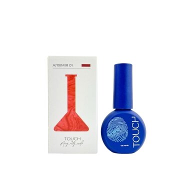 TOUCH NAILS hibridinis nagų lakas ilgalaikiam manikiūrui ALCHEMY, 9 ml ( 08 MOON ) 2