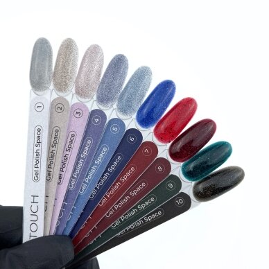 TOUCH NAILS hibridinis nagų lakas ilgalaikiam manikiūrui SPACE GEL POLISH 04, 9 ml 1 TOUCH NAILS hibridinis nagų lakas ilgalaikiam manikiūrui SPACE GEL POLISH 04, 9 ml 1