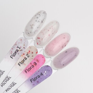 TOUCH NAILS skystas poligelis ilgalaikiam nagų priauginimui FLORA 01, 15 ml 1 TOUCH NAILS skystas poligelis ilgalaikiam nagų priauginimui FLORA 01, 15 ml 1