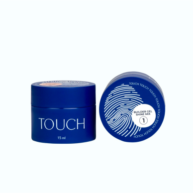 TOUCH NAILS statybinė nagų bazė ilgalaikiam manikiūrui SHINE MIX BUILDER GEL 05, 15 ml 2 TOUCH NAILS statybinė nagų bazė ilgalaikiam manikiūrui SHINE MIX BUILDER GEL 05, 15 ml 2