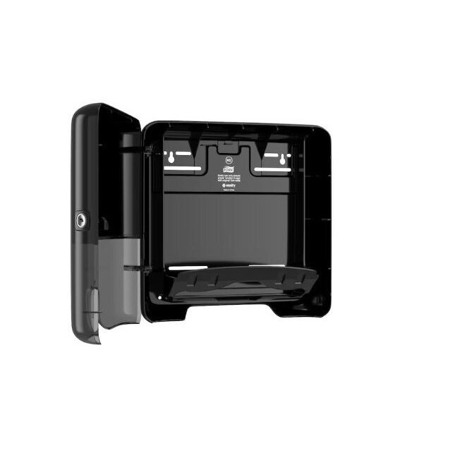 TORK XPRESS® MULTIFOLD MINI sulankstytų popierinių rankšluosčių dozatorius, juodos spalvos 2 TORK XPRESS® MULTIFOLD MINI sulankstytų popierinių rankšluosčių dozatorius, juodos spalvos 2