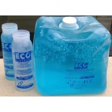Ultragarso gelis Eco Supergel (mėlynas), 5 Ltr Ultragarso gelis Eco Supergel (mėlynas), 5 Ltr