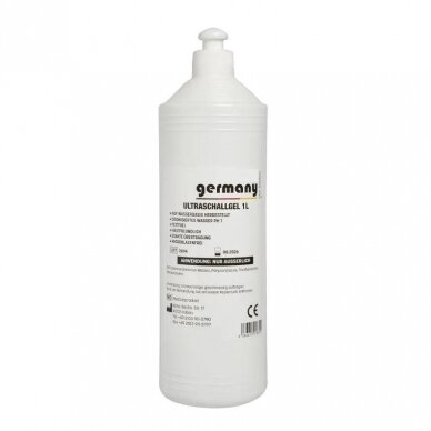 Ultragarso gelis profesionalioms aparatinėms grožio procedūroms, 1 kg. Ultragarso gelis profesionalioms aparatinėms grožio procedūroms, 1 kg.