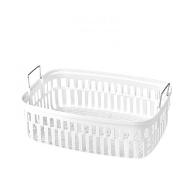 Profesionali ultragarso vonelė instrumentų valymui 3,0 Ltr (tinka pedikiūro dildėms iki 26 cm) 4 Profesionali ultragarso vonelė instrumentų valymui 3,0 Ltr (tinka pedikiūro dildėms iki 26 cm) 4