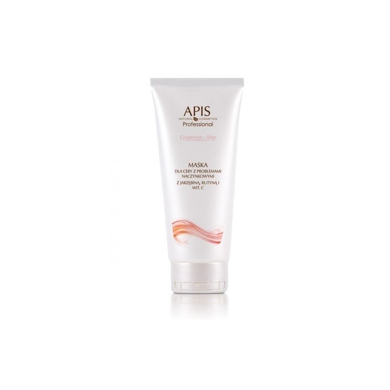 APIS COUPEROSE STOP veido kaukė kuperozinei odai su išsiplėtusiais kapiliarais, 200 ml
