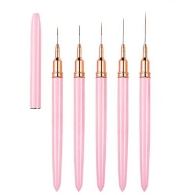 Profesionalus manikiūro teptukas nagų dailei NAIL ART ULTRA THIN Profesionalus manikiūro teptukas nagų dailei NAIL ART ULTRA THIN