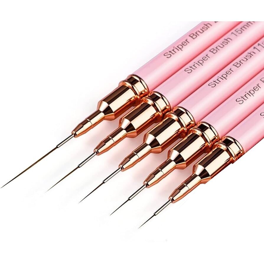 Profesionalus manikiūro teptukas nagų dailei NAIL ART ULTRA THIN Profesionalus manikiūro teptukas nagų dailei NAIL ART ULTRA THIN