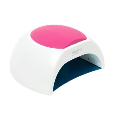 UV/LED manikiūro lempa SUN®2C su antirefleksiniu nusiimančiu dugnu, 48w 2