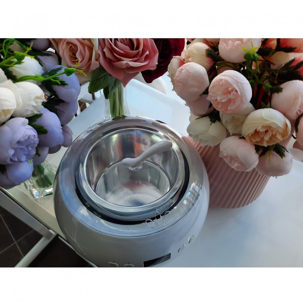 iWAX profesionalus vaško šildytuvas IWAX 100 w, 500 ml. 3 iWAX profesionalus vaško šildytuvas IWAX 100 w, 500 ml. 3