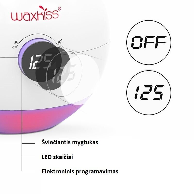 Vaško šildytuvas skardinėms bei kietąjam vaškui FHC-E2051, 500 ml 2 Vaško šildytuvas skardinėms bei kietąjam vaškui FHC-E2051, 500 ml 2