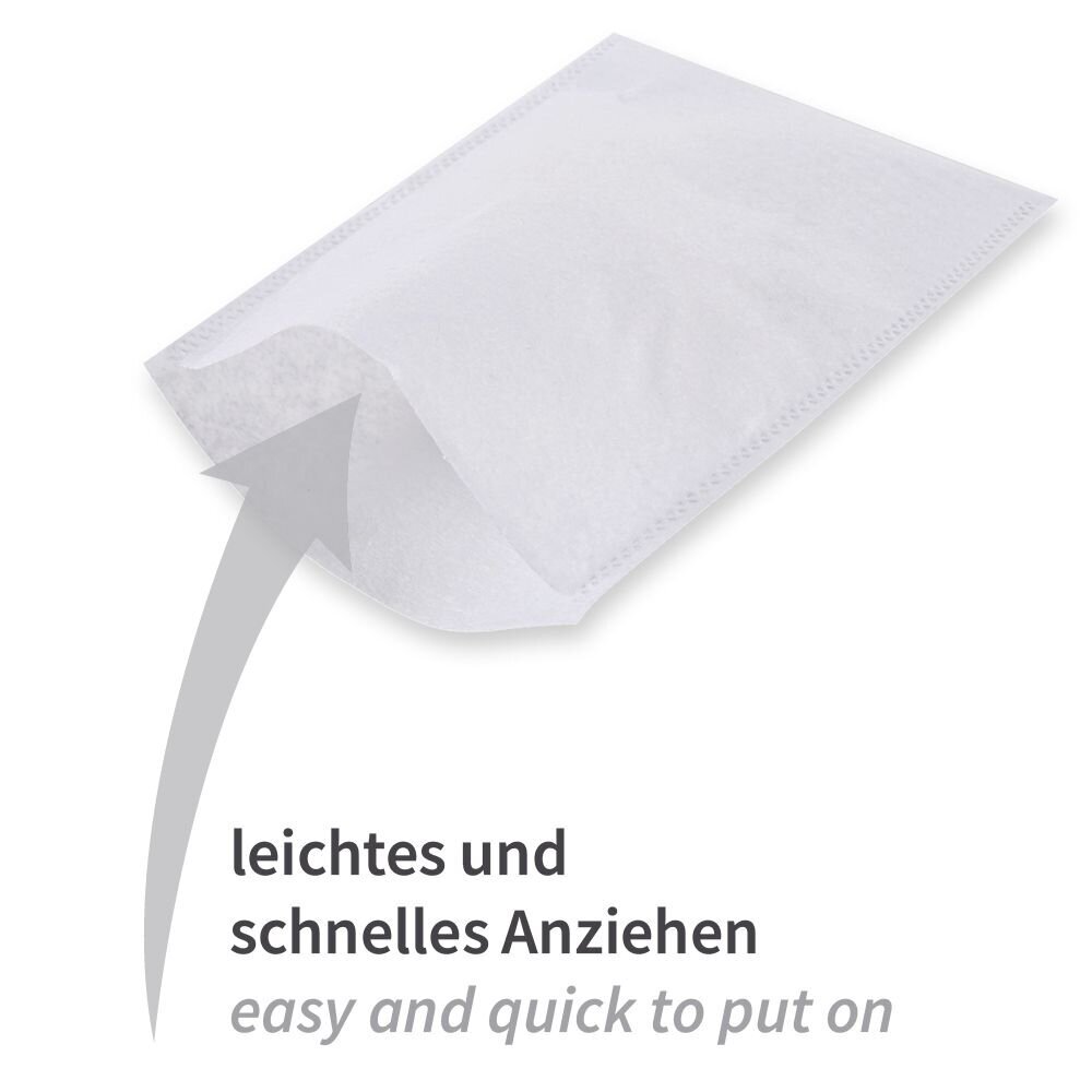 Vienkartinės veido ir kūno prausimo pirštinės ECO 21*15,5 cm, 50 vnt. 2 Vienkartinės veido ir kūno prausimo pirštinės ECO 21*15,5 cm, 50 vnt. 2