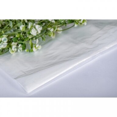 Vienkartinės permatomos prijuostės dažymui VELVET PE APRON CLEAR, 50 vnt. Vienkartinės permatomos prijuostės dažymui VELVET PE APRON CLEAR, 50 vnt.