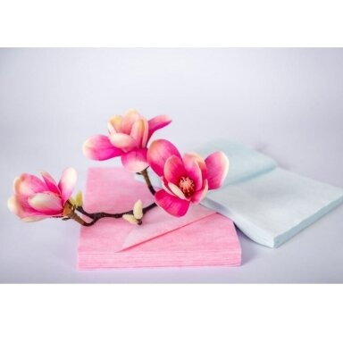 Vienkartiniai rankšluosčiai veido nuvalymui po procedūrų VELVET SOFT ir SCRUB, 20*25 cm, 50 vnt. Vienkartiniai rankšluosčiai veido nuvalymui po procedūrų VELVET SOFT ir SCRUB, 20*25 cm, 50 vnt.