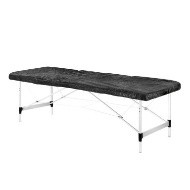 Vienkartinis kosmetologinės lovos užvalkalas su guma 210*90 cm Vienkartinis kosmetologinės lovos užvalkalas su guma 210*90 cm