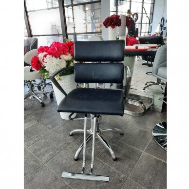 Profesionali hidraulinė kirpyklos kėdė HAIR SYSTEM SM362-1, juodos spalvos 5 Profesionali hidraulinė kirpyklos kėdė HAIR SYSTEM SM362-1, juodos spalvos 5
