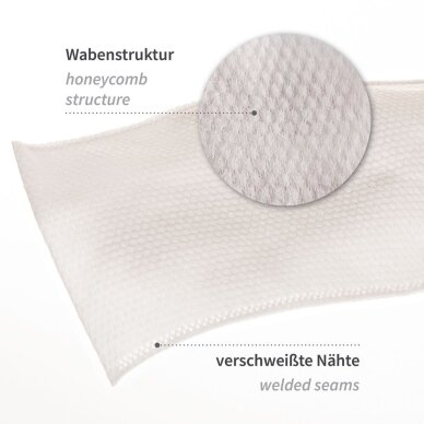 Vienkartinės veido ir kūno prausimo pirštinės 22*15 cm, 50 vnt. 2 Vienkartinės veido ir kūno prausimo pirštinės 22*15 cm, 50 vnt. 2