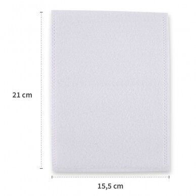 Vienkartinės veido ir kūno prausimo pirštinės ECO 21*15,5 cm, 50 vnt. 1 Vienkartinės veido ir kūno prausimo pirštinės ECO 21*15,5 cm, 50 vnt. 1