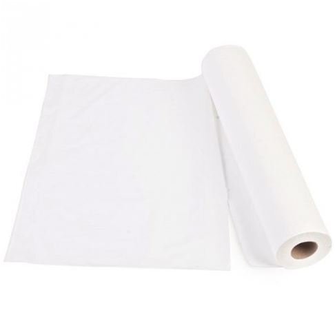 Vienkartinė paklodė (flizelinas) 80cm x 100m, su perforacija 1 Vienkartinė paklodė (flizelinas) 80cm x 100m, su perforacija 1