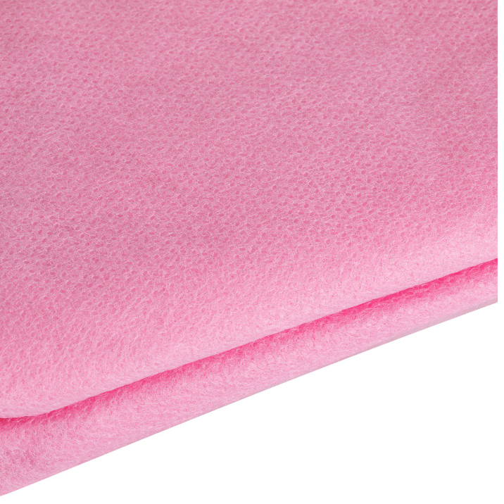 Vienkartinis užvalkalas kosmetologinei lovai su guma PINK 90 cm x 200 x 70 cm (10 vnt.) 2