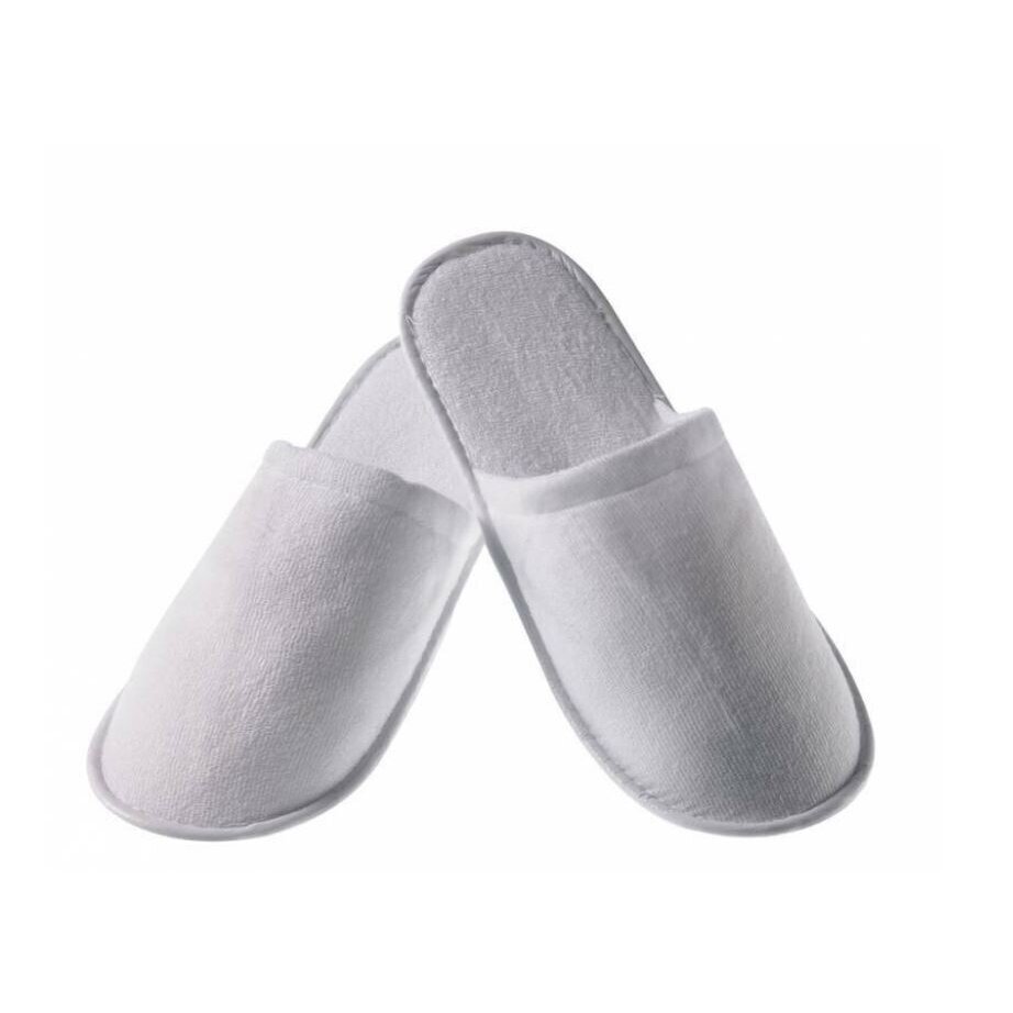 Vienkartinės frotinės šlepetės TERRY 29cm/3mm, 1 pora Vienkartinės frotinės šlepetės TERRY 29cm/3mm, 1 pora