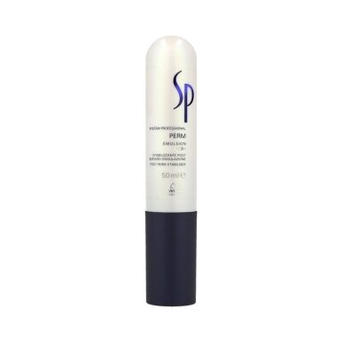 WELLA SP PERM EMULSION Stabilizuojanti procedūra po cheminio plaukų garbanojimo, 50 ml.