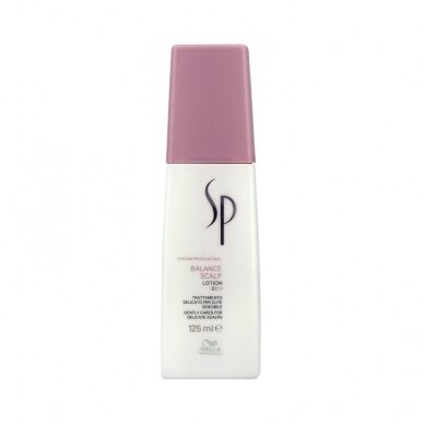 WELLA SP BALANCE SCALP losjonas jautriai galvos odai, 125 ml. WELLA SP BALANCE SCALP losjonas jautriai galvos odai, 125 ml.