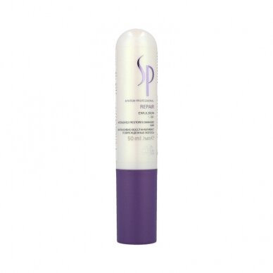 WELLA SP REPAIR Emulsion Regeneruojanti plaukų emulsija, 50 ml. WELLA SP REPAIR Emulsion Regeneruojanti plaukų emulsija, 50 ml.