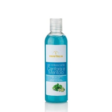 XANITALIA gaivinamasis odos gelis su mentoliu po depiliacijos CAMPHOR-MENTHOL, 250 ml XANITALIA gaivinamasis odos gelis su mentoliu po depiliacijos CAMPHOR-MENTHOL, 250 ml