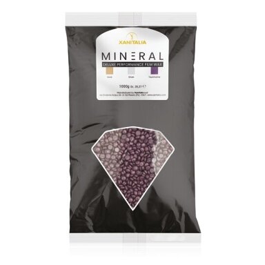 XANITALIA depiliacinis vaškas granulėmis MINERAL DELUXE PERFORMANCE, Tourmaline 1000 g. XANITALIA depiliacinis vaškas granulėmis MINERAL DELUXE PERFORMANCE, Tourmaline 1000 g.
