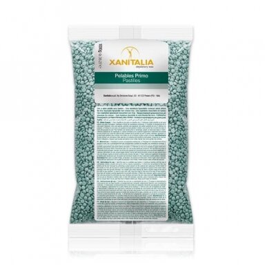 XANITALIA depiliacinis vaškas granulėmis, ALOE VERA 1000 g. XANITALIA depiliacinis vaškas granulėmis, ALOE VERA 1000 g.