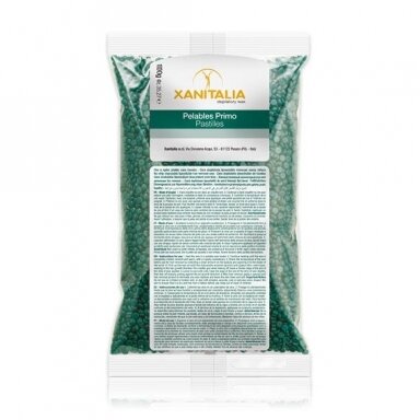 XANITALIA depiliacinis vaškas granulėmis, CHLOROPHYLL 1000 g XANITALIA depiliacinis vaškas granulėmis, CHLOROPHYLL 1000 g