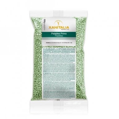 XANITALIA depiliacinis vaškas granulėmis, GREEN TEA 1000 g XANITALIA depiliacinis vaškas granulėmis, GREEN TEA 1000 g
