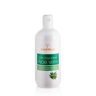 XANITALIA losjonas po depiliacijos, Aloe vera. Pašalina vaško likučius nuo odos, 500 ml XANITALIA losjonas po depiliacijos, Aloe vera. Pašalina vaško likučius nuo odos, 500 ml