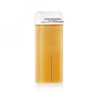 XANITALIA profesionalus kasetinis vaškas depiliacijai, HONEY large 100 ml XANITALIA profesionalus kasetinis vaškas depiliacijai, HONEY large 100 ml