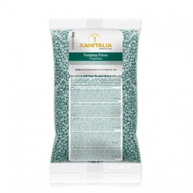 XANITALIA depiliacinis vaškas granulėmis, ALOE VERA 1000 g. XANITALIA depiliacinis vaškas granulėmis, ALOE VERA 1000 g.