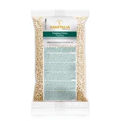 XANITALIA depiliacinis vaškas granulėmis, WHITE VANILLA 1000 g, tinka net jautriausioms vietoms XANITALIA depiliacinis vaškas granulėmis, WHITE VANILLA 1000 g, tinka net jautriausioms vietoms