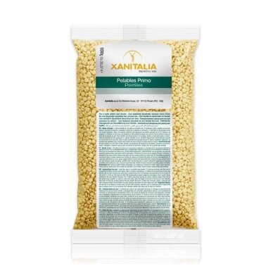 XANITALIA depiliacinis vaškas granulėmis, ARGAN 1000 g. XANITALIA depiliacinis vaškas granulėmis, ARGAN 1000 g.