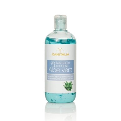 XANITALIA drėkinantis odos gelis su alaviju po depiliacijos ALOE VERAL, 500 ml XANITALIA drėkinantis odos gelis su alaviju po depiliacijos ALOE VERAL, 500 ml