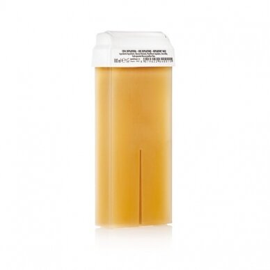 XANITALIA profesionalus kasetinis vaškas depiliacijai, HONEY large 100 ml XANITALIA profesionalus kasetinis vaškas depiliacijai, HONEY large 100 ml