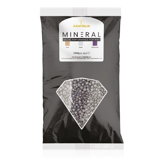 XANITALIA depiliacinis vaškas granulėmis MINERAL DELUXE PERFORMANCE, Silver 1000 g. XANITALIA depiliacinis vaškas granulėmis MINERAL DELUXE PERFORMANCE, Silver 1000 g.