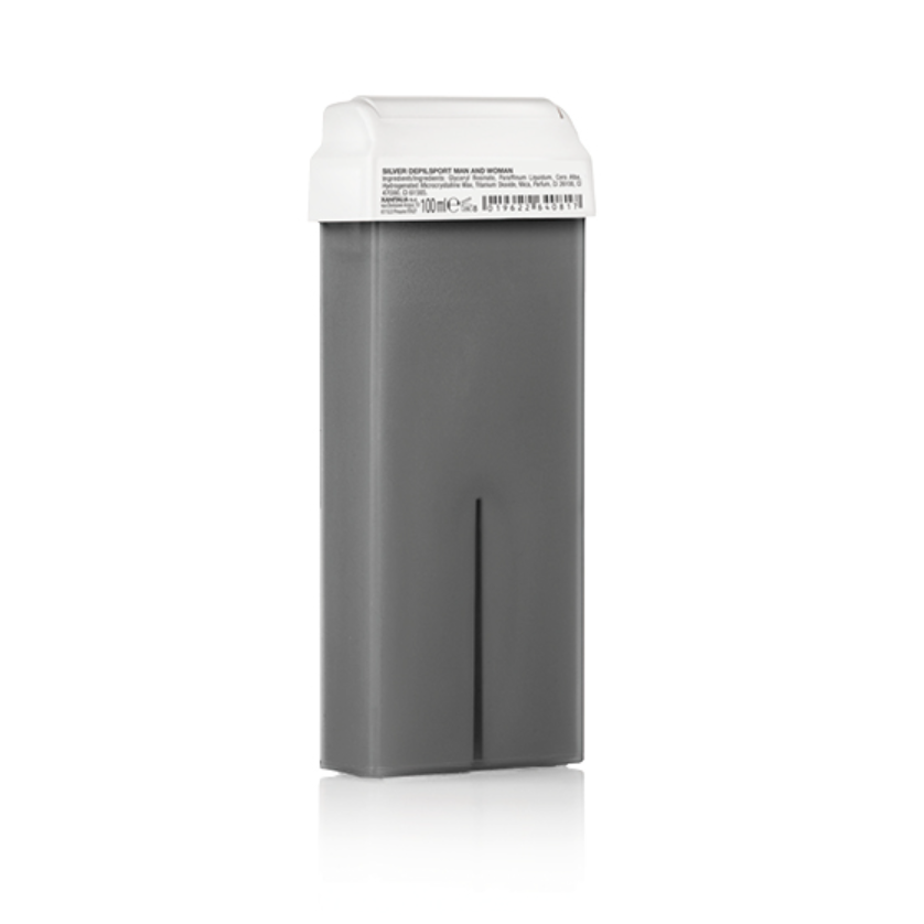 XANITALIA profesionalus kasetinis vaškas depiliacijai, SILVER, 100 ml XANITALIA profesionalus kasetinis vaškas depiliacijai, SILVER, 100 ml
