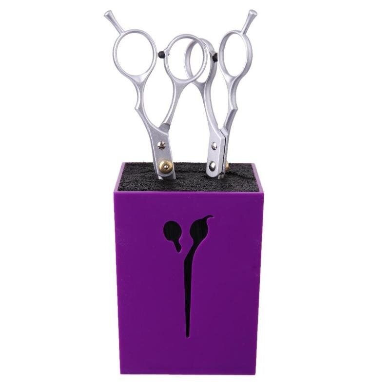 Žirklių stovas/organaizeris, violetinis 1 Žirklių stovas/organaizeris, violetinis 1